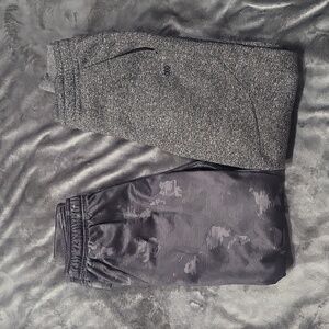 2 Mens M dark gray joggers pants bottoms lot Legend layer 8 medium